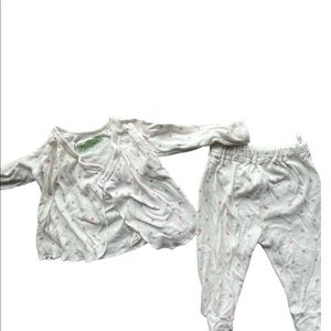 Pink star pj set